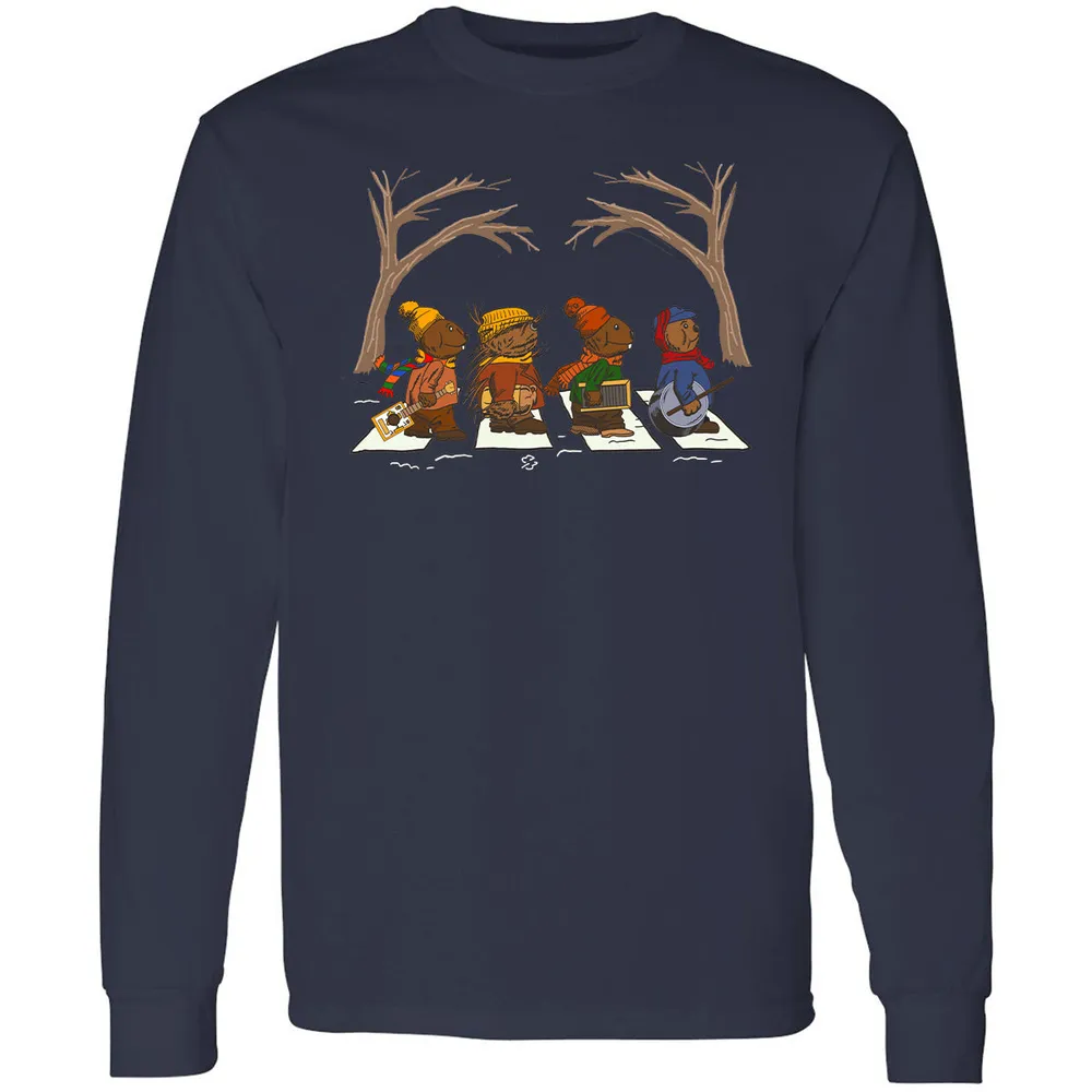 Long Sleeve T-Shirt - 9JSES1YR - Navy - 2