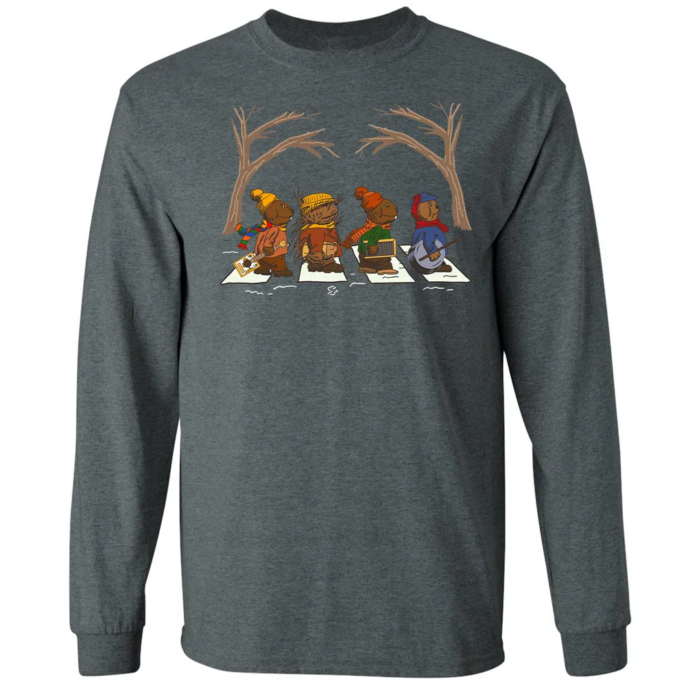 Long Sleeve T-Shirt - 9JSES1YR - Dark Heather - 15