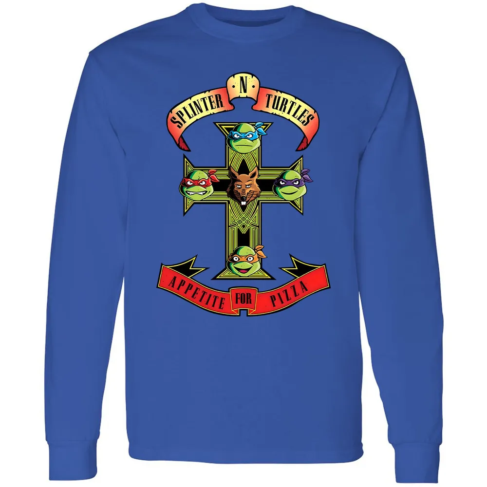 Long Sleeve T-Shirt - P5DT8JWJ - Royal - 8