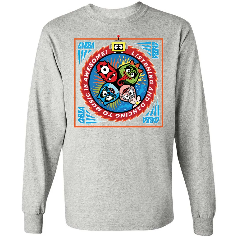 Long Sleeve T-Shirt - Black - Ash - 7