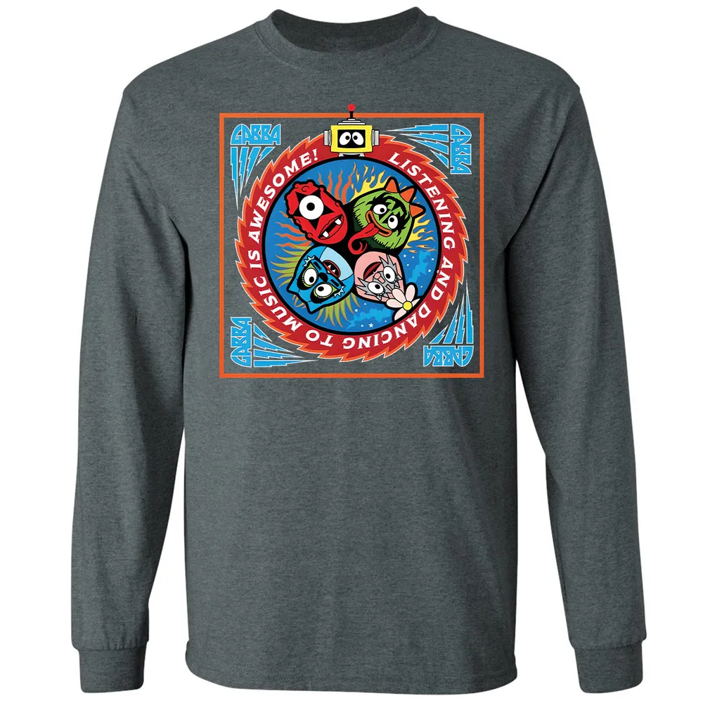Long Sleeve T-Shirt - Black - Dark Heather - 15