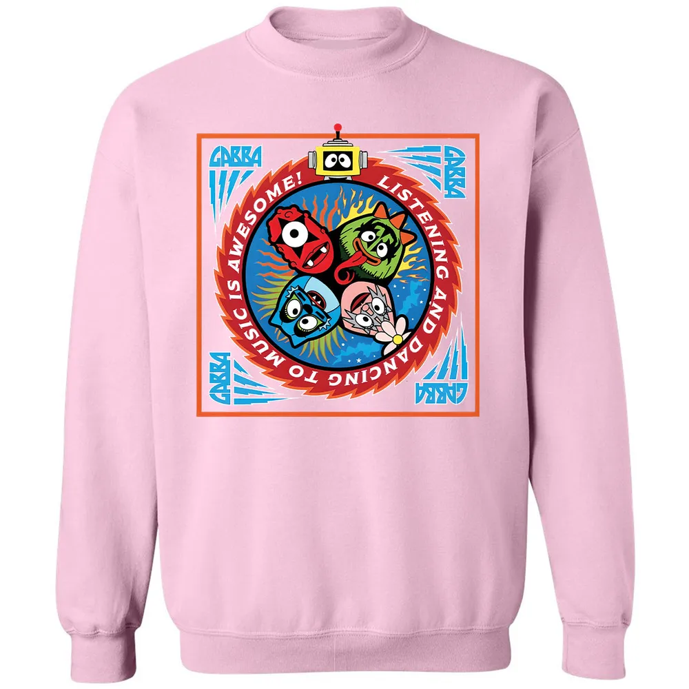 Listening and Dancing Yo Gabba Gabba! - Light Pink - 3
