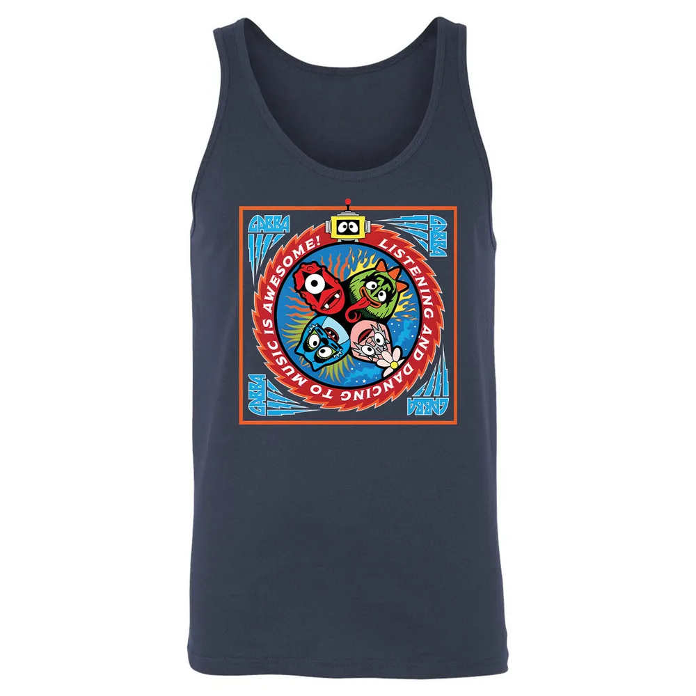 Listening and Dancing Yo Gabba Gabba! - Navy - 2
