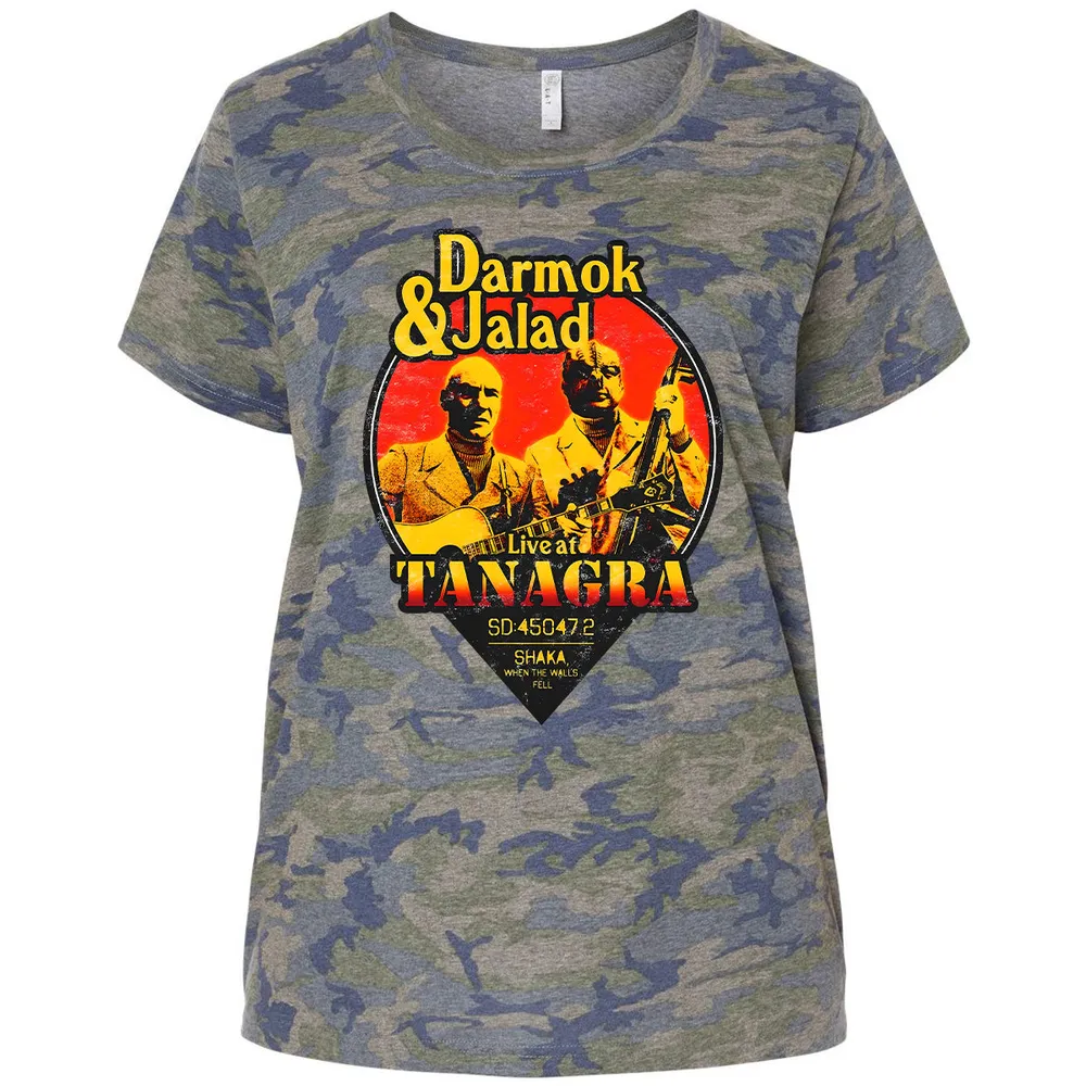 Ladies Curvy Jersey - NQRRS8WZ - Vintage Camo - 5