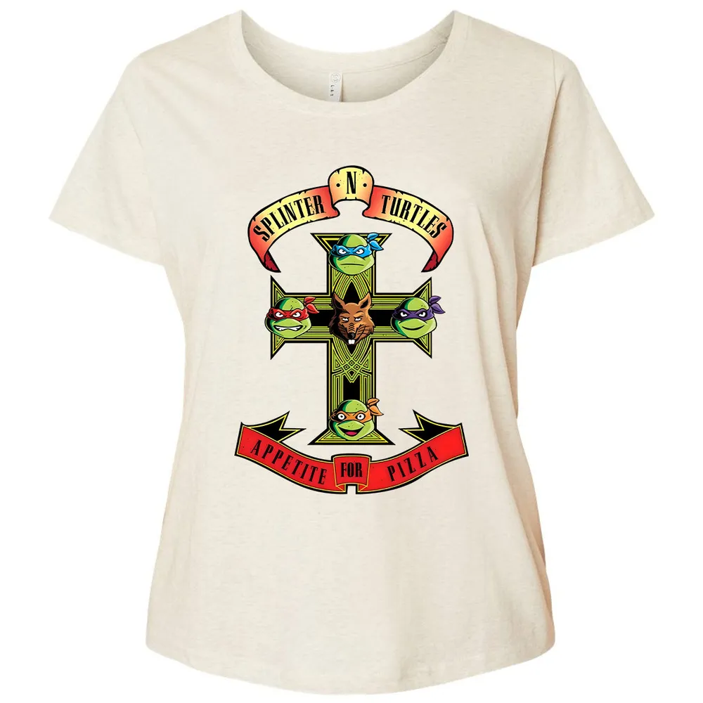 Ladies Curvy Jersey - L2WFK5S3 - Natural Heather - 8
