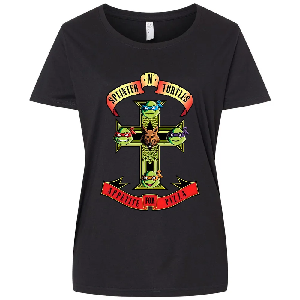 Ladies Curvy Jersey - L2WFK5S3 - Blended Black - 1