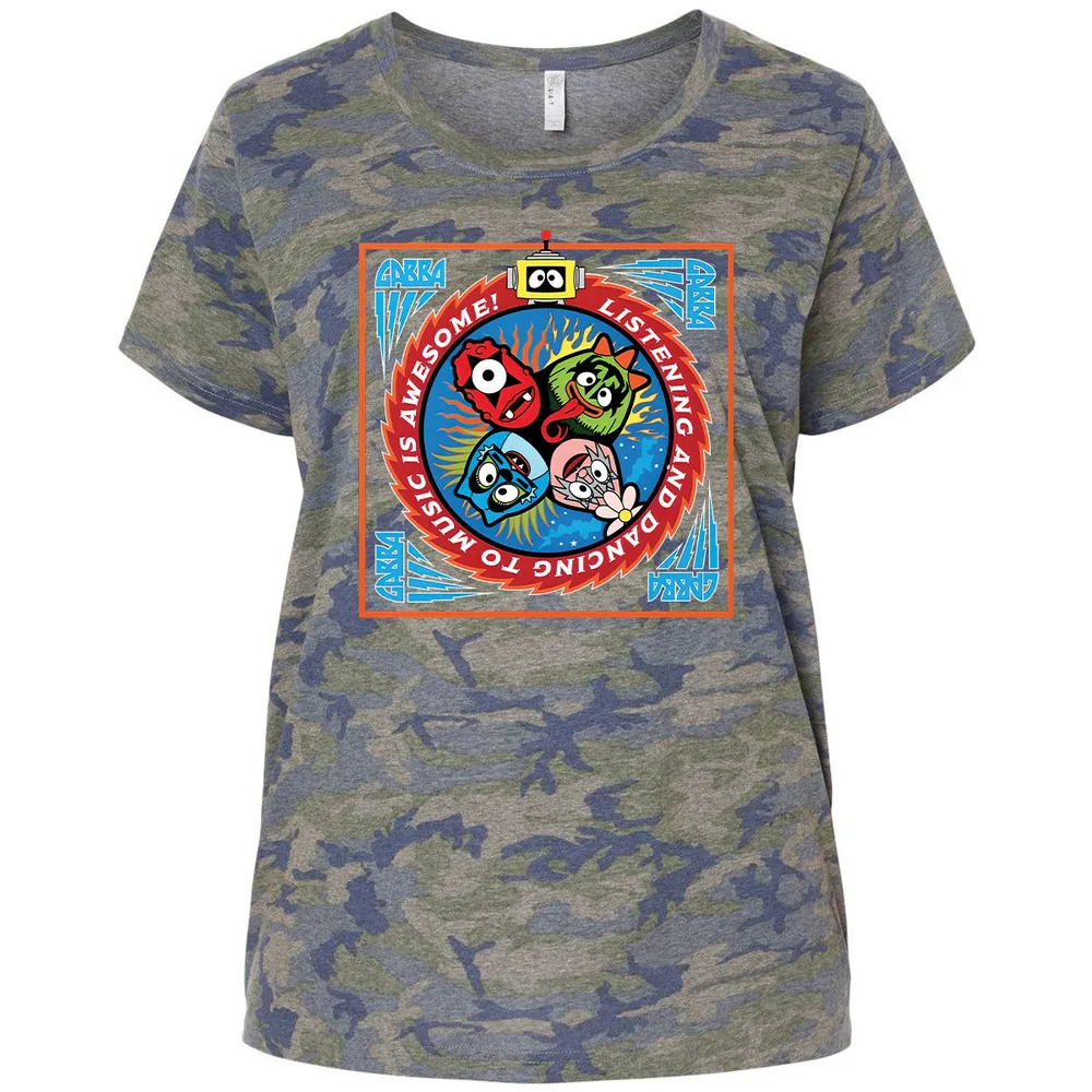 Listening and Dancing Yo Gabba Gabba! - Vintage Camo - 5