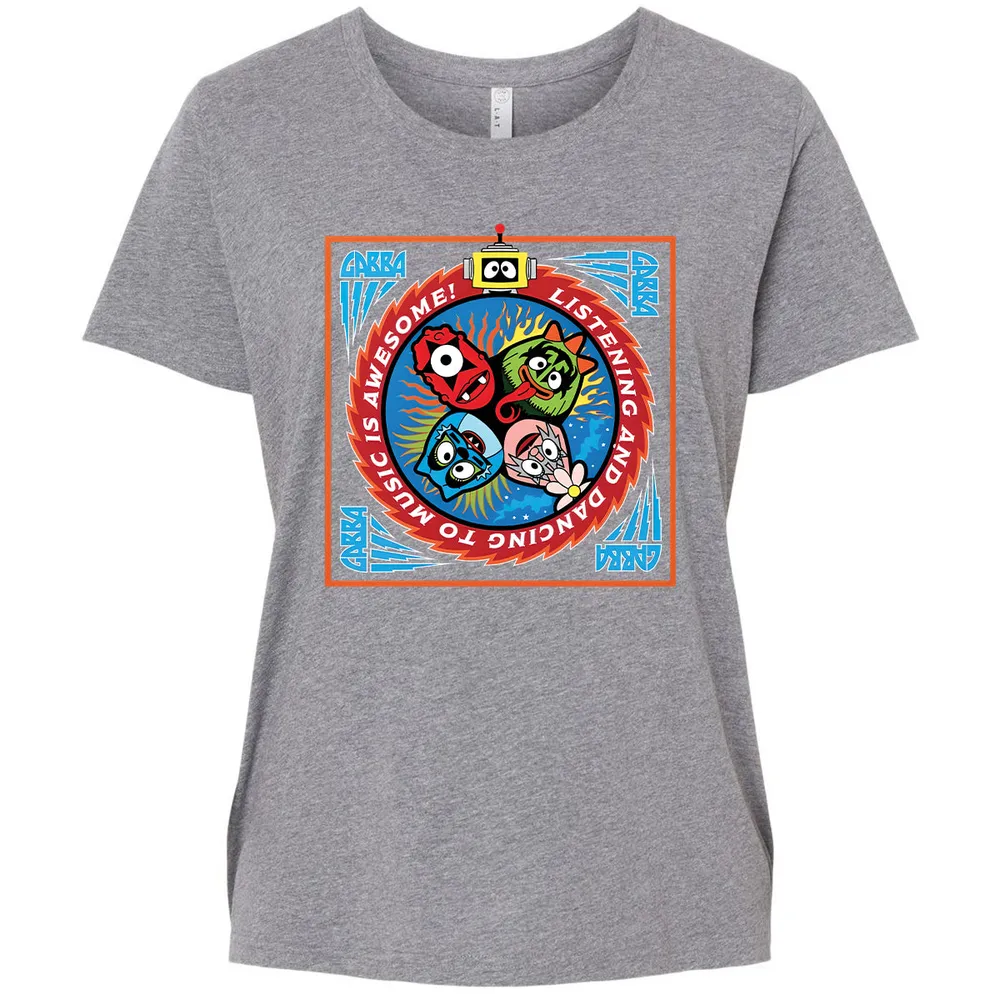 Listening and Dancing Yo Gabba Gabba! - Granite Heather - 9