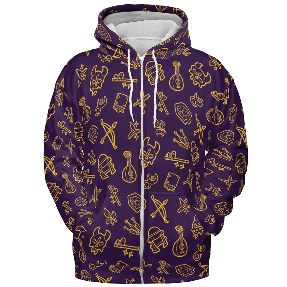 Base Classes All-over Print Hoodie - 3