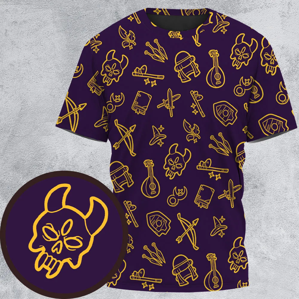 Base Classes All-Over Print Unisex T-Shirt - 2