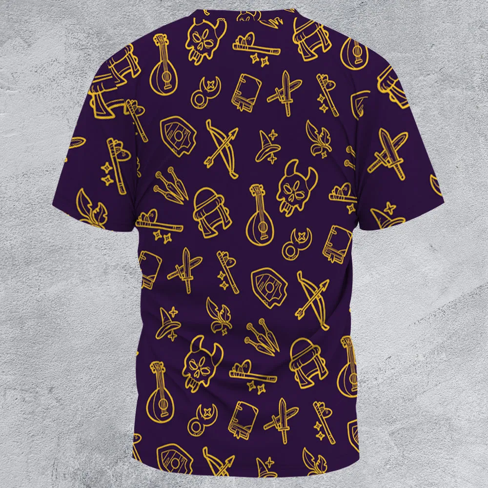 Base Classes All-Over Print Unisex T-Shirt - 3