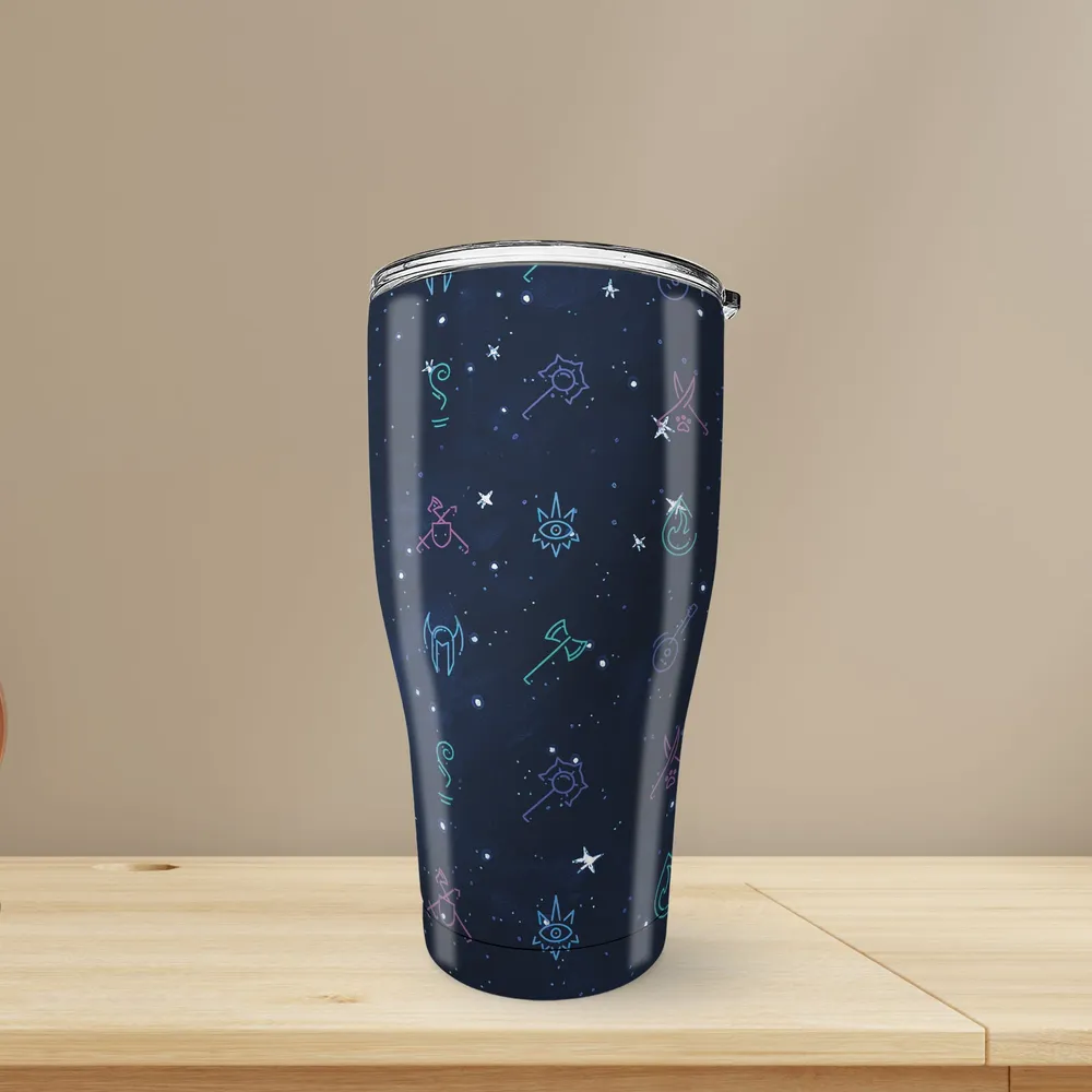 RPG Class Icons Tumbler - 3