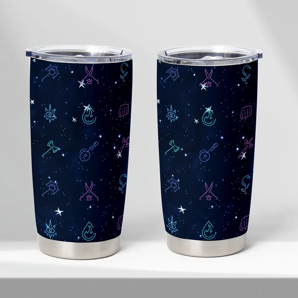 RPG Class Icons Tumbler - 1