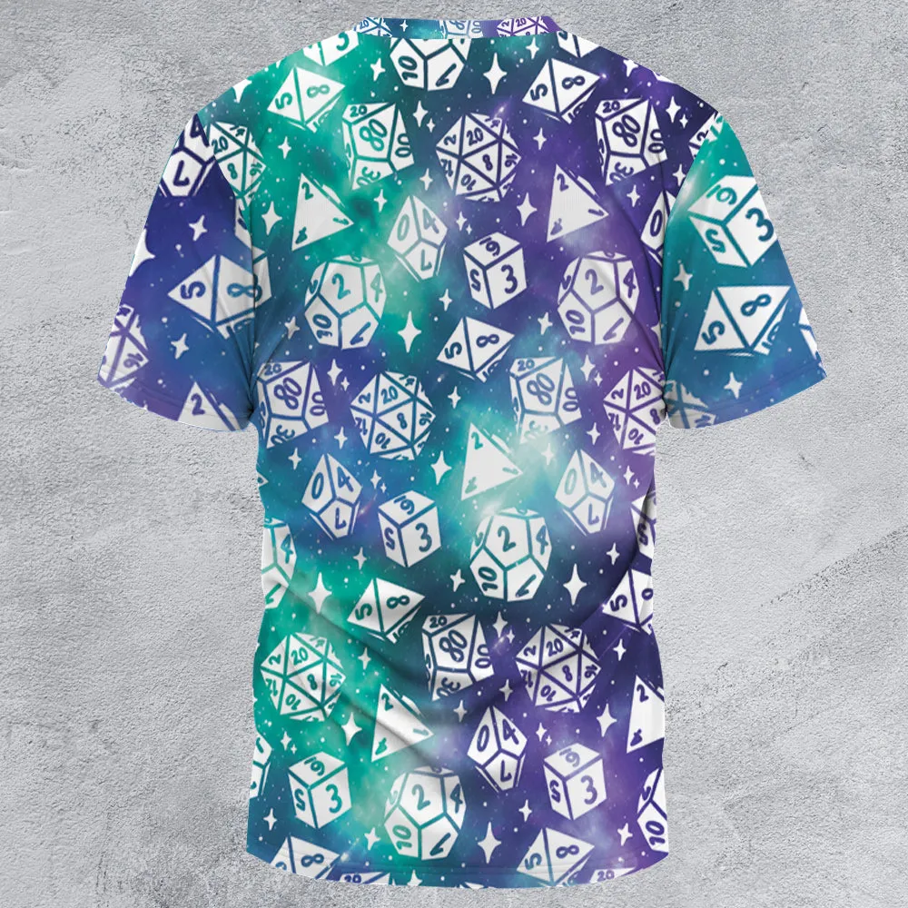 Gamer D20 Dice All-Over Print Unisex T-Shirt - 3