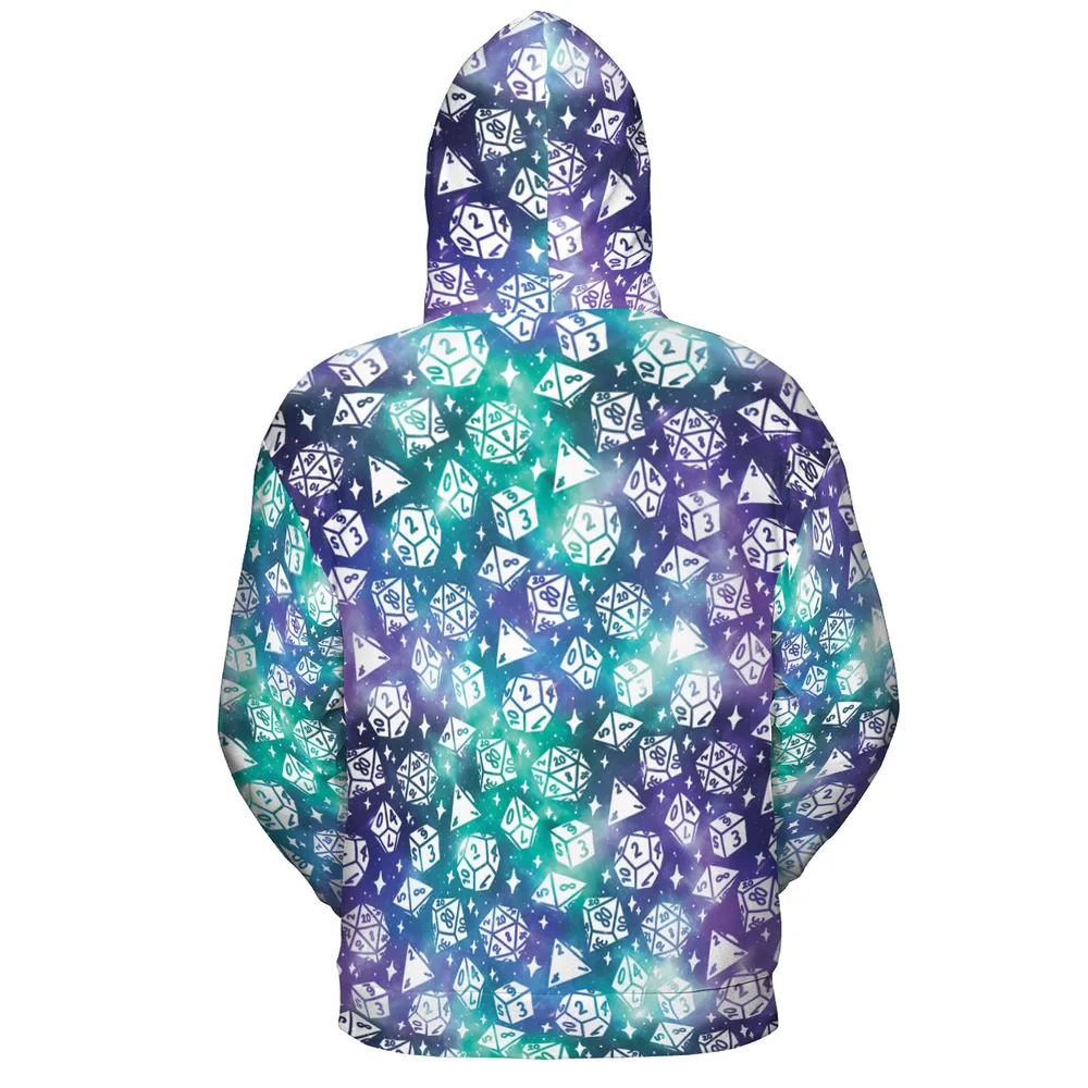 Gamer D20 Dice All-over Print Hoodie - 4