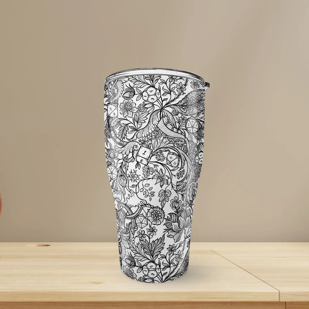 Fantasy Flower Dice Tumbler - 3