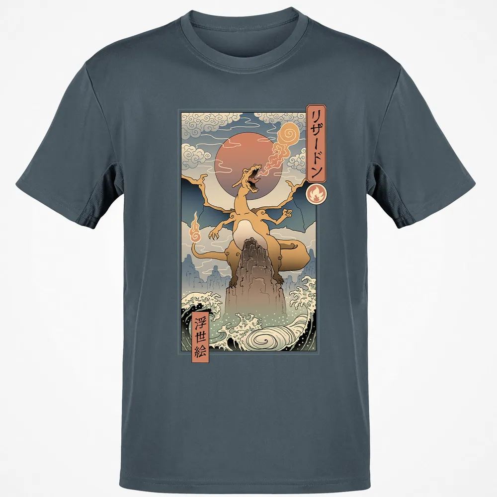 Classic Unisex T-Shirt - GATK8R2C - Charcoal - 3