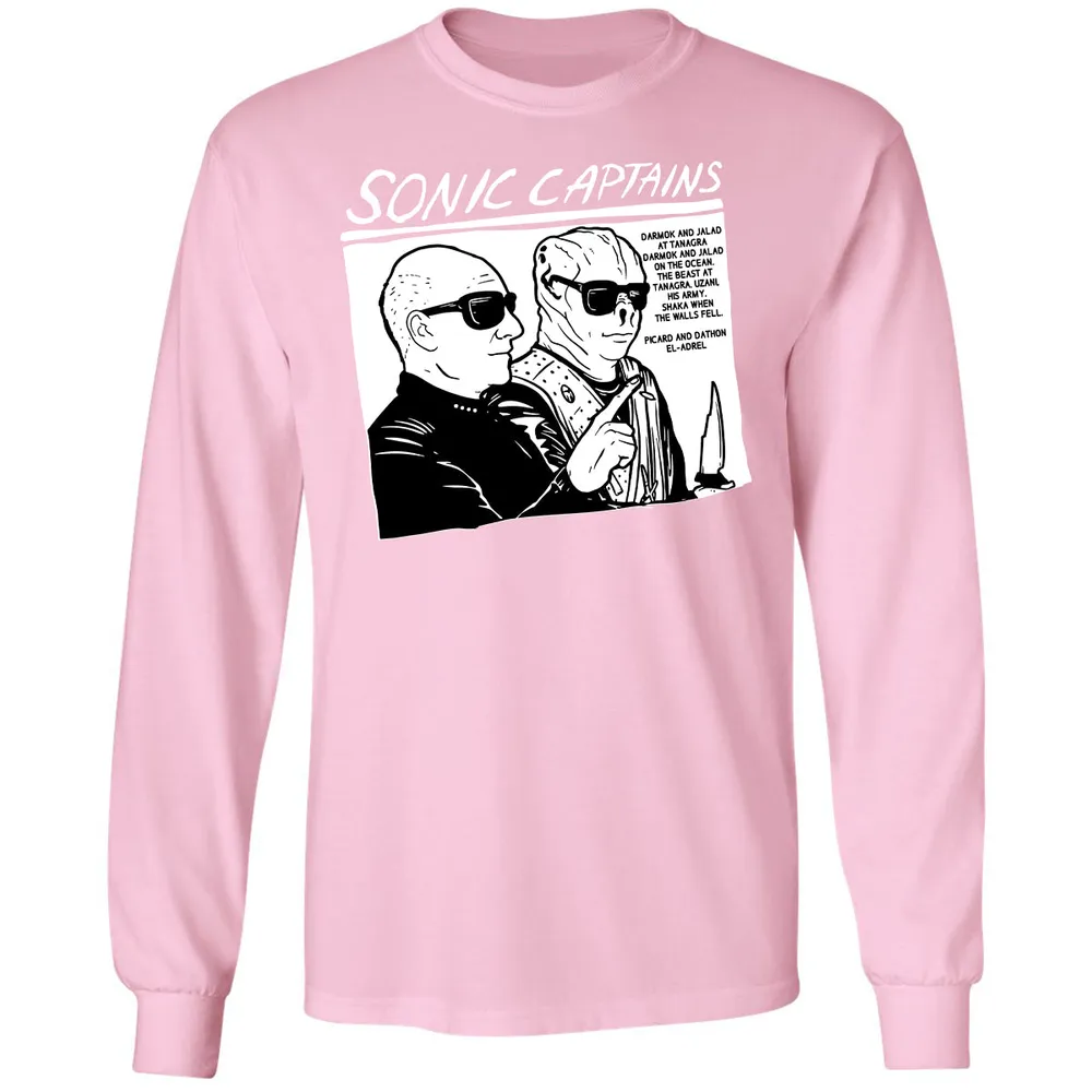 Long Sleeve T-Shirt - W8GXFZ64 - Light Pink - 3