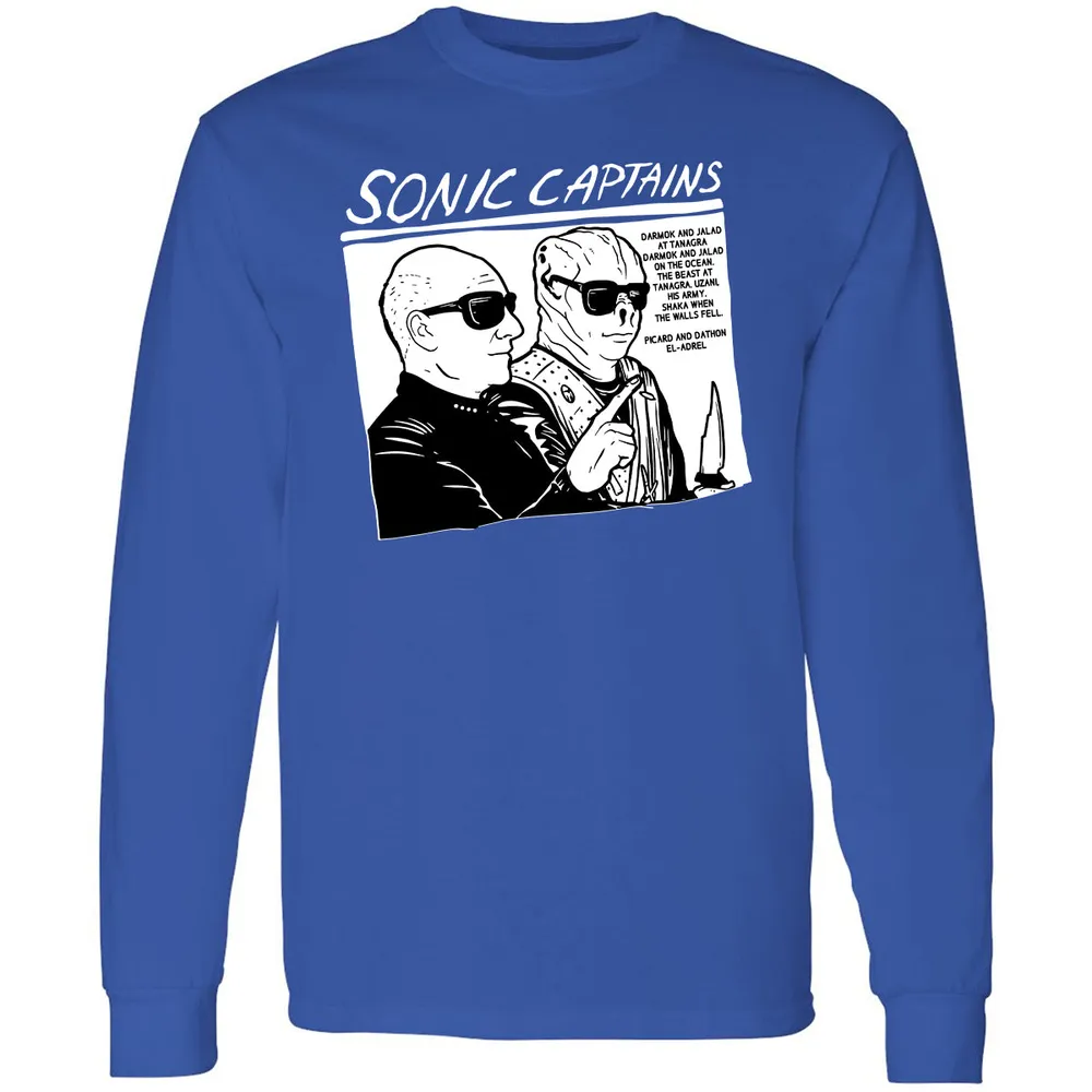 Long Sleeve T-Shirt - W8GXFZ64 - Royal - 8