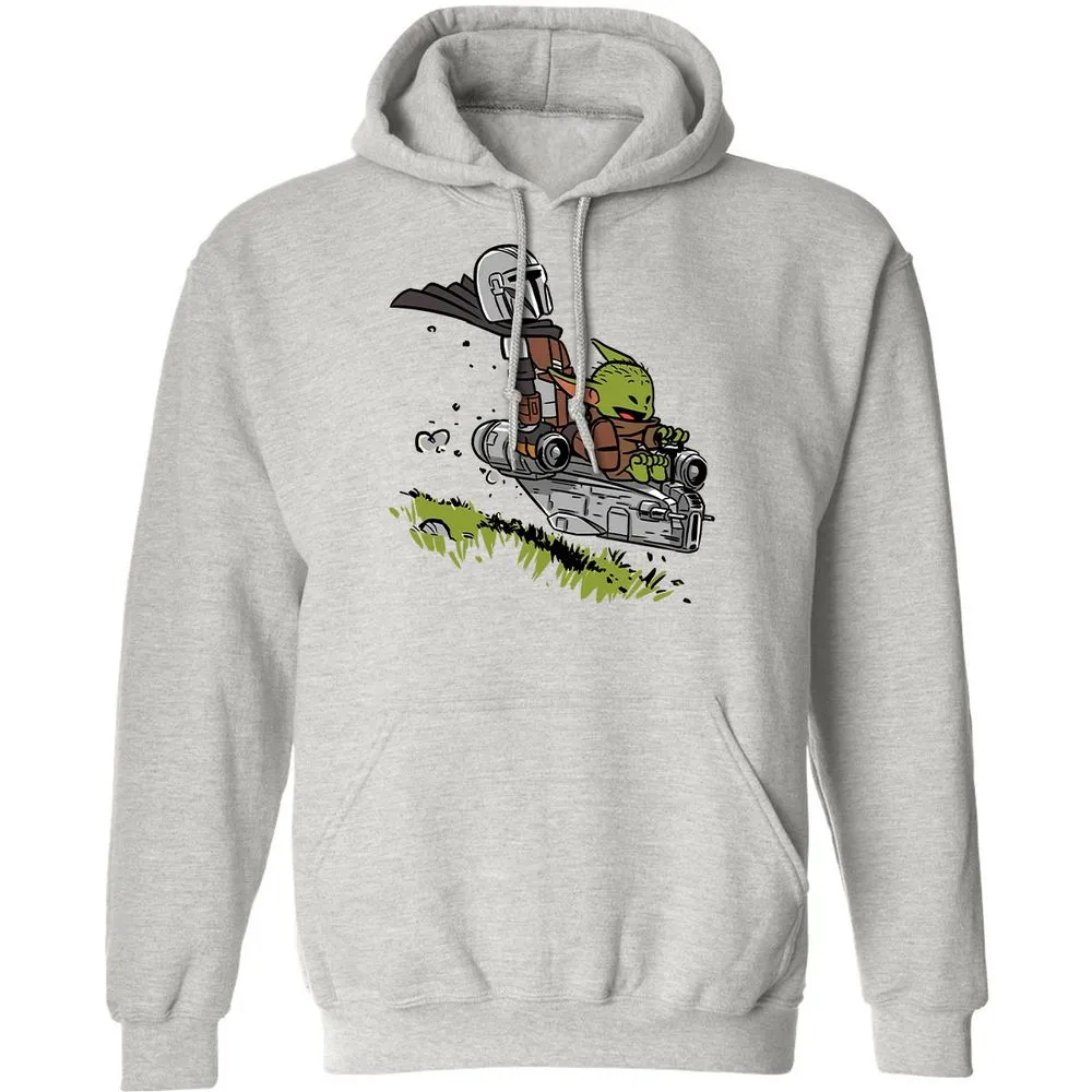 Classic Unisex Hoodie - SY5YDPM7 - Ash - 2
