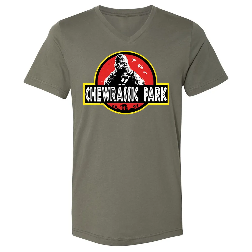 Unisex V-Neck T-Shirt - SQB3SM22 - Military Green - 10