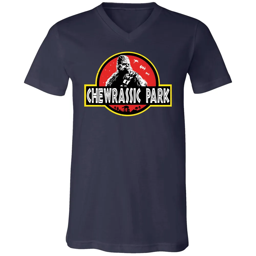 Unisex V-Neck T-Shirt - SQB3SM22 - Navy - 2