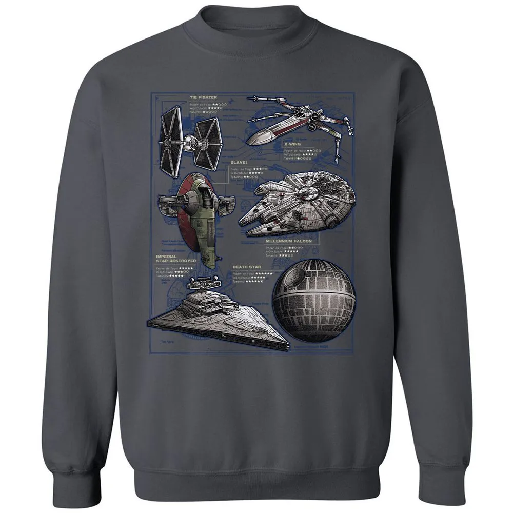 Classic Unisex Sweatshirt - PAE2F5H2 - Charcoal - 7