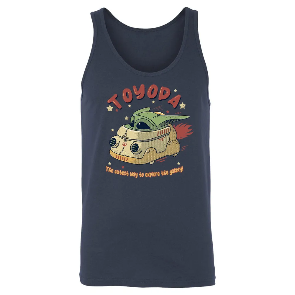 Unisex Jersey Tank - 5Z6KL1P4 - Navy - 2
