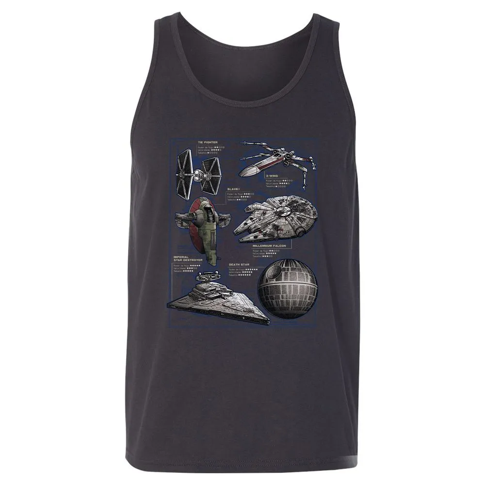 Unisex Jersey Tank - 18MW4JUB - Dark Grey - 7