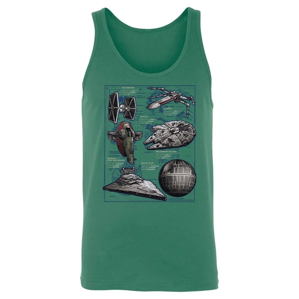 Unisex Jersey Tank - 18MW4JUB - Kelly - 9