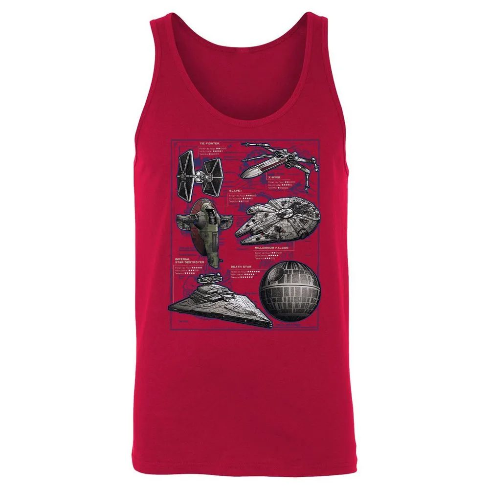 Unisex Jersey Tank - 18MW4JUB - Red - 11