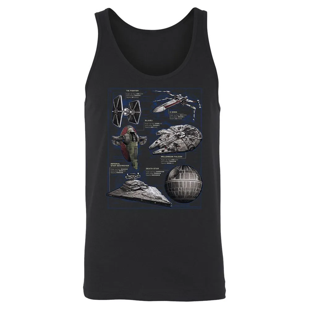 Unisex Jersey Tank - 18MW4JUB - Black - 14