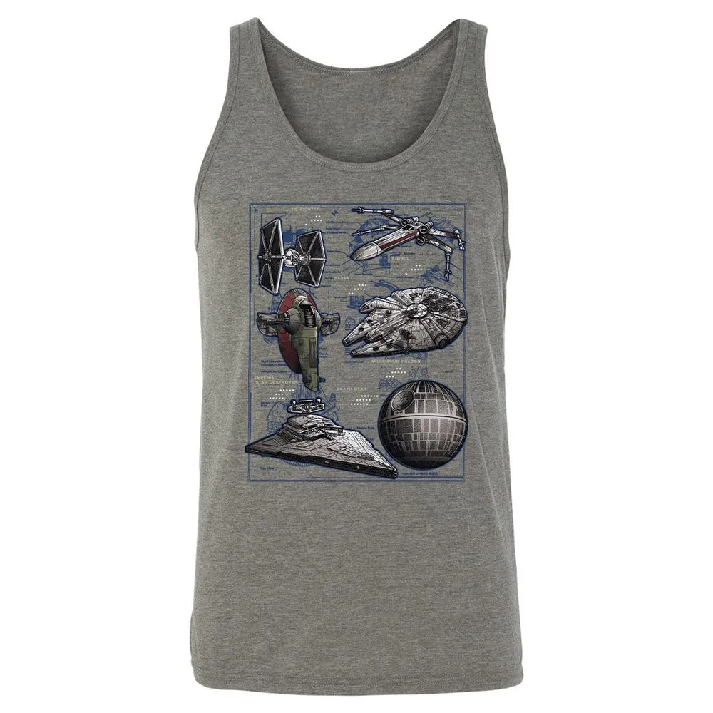 Unisex Jersey Tank - 18MW4JUB - Grey Triblend - 2