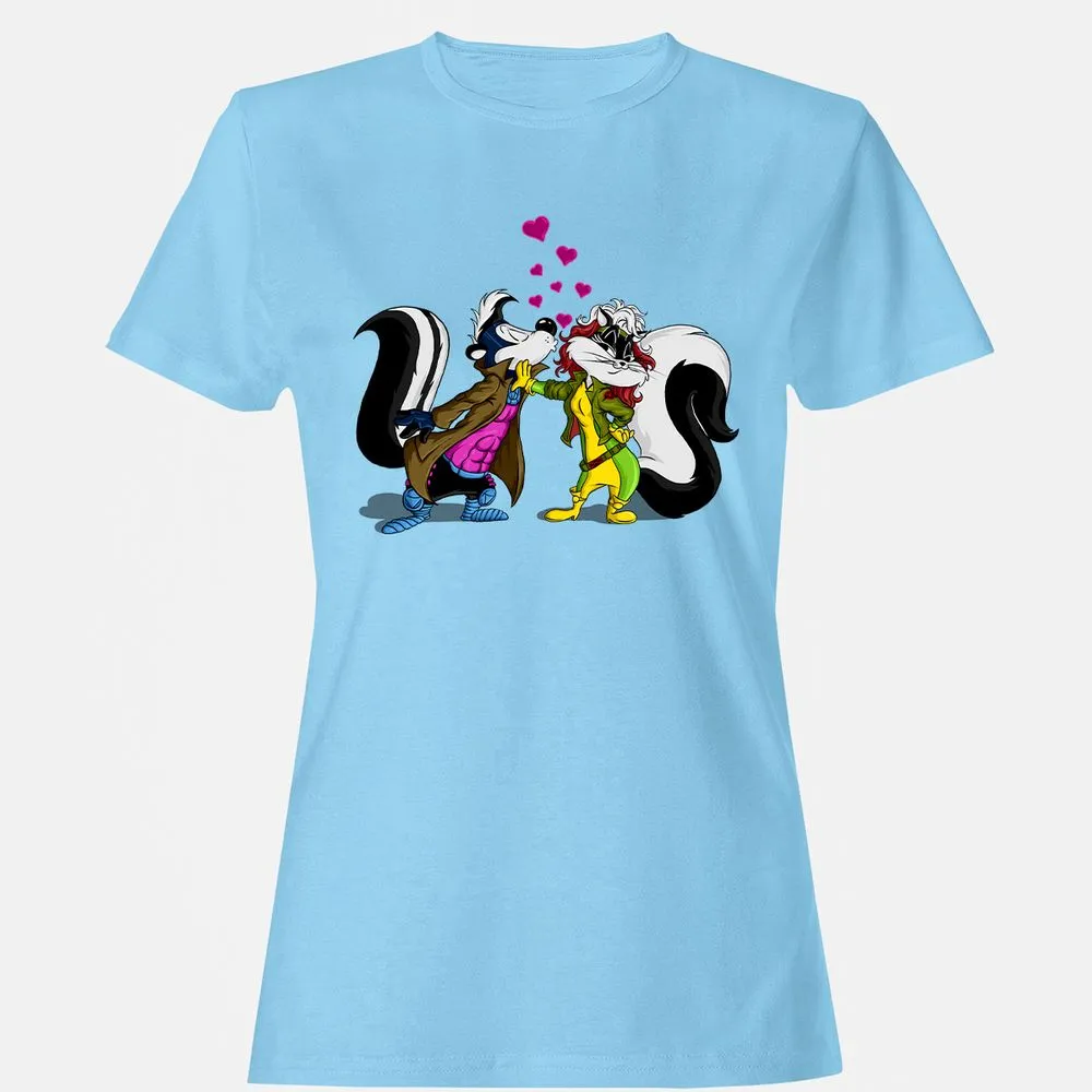 Women's T-Shirt - 6HFVZFV9 - Light Blue - 8