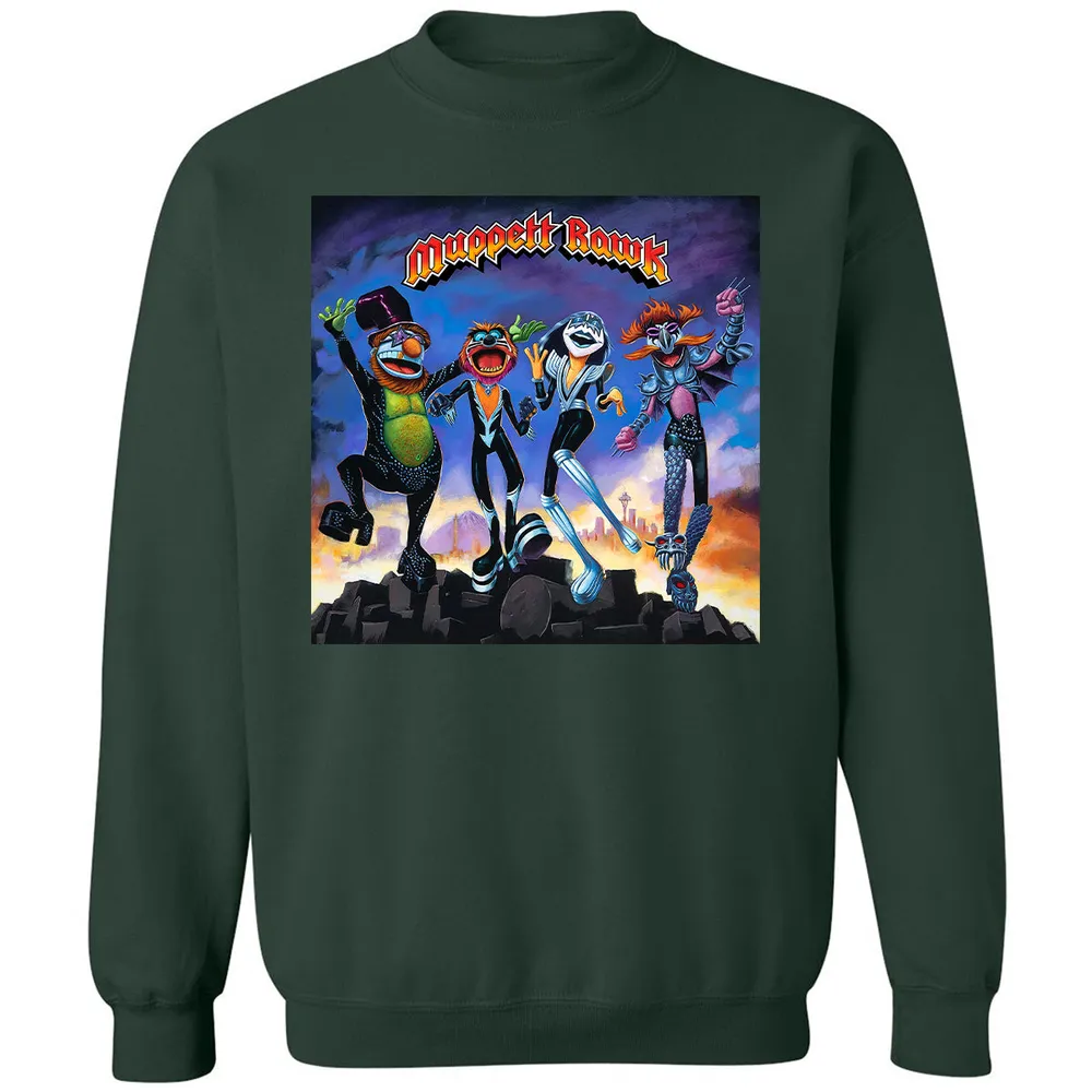Classic Unisex Sweatshirt - G8ND1BG9 - Forest Green - 4