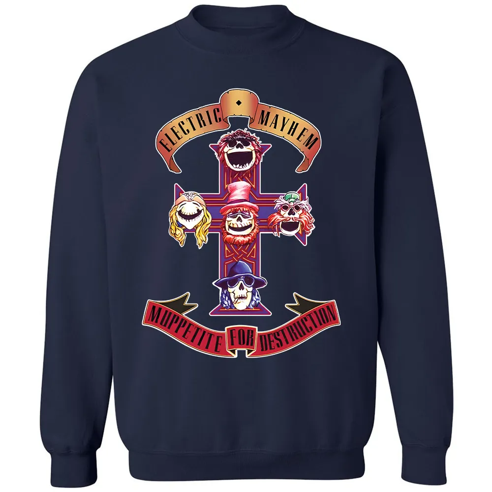 Classic Unisex Sweatshirt - QSDGEVQT - Navy - 2