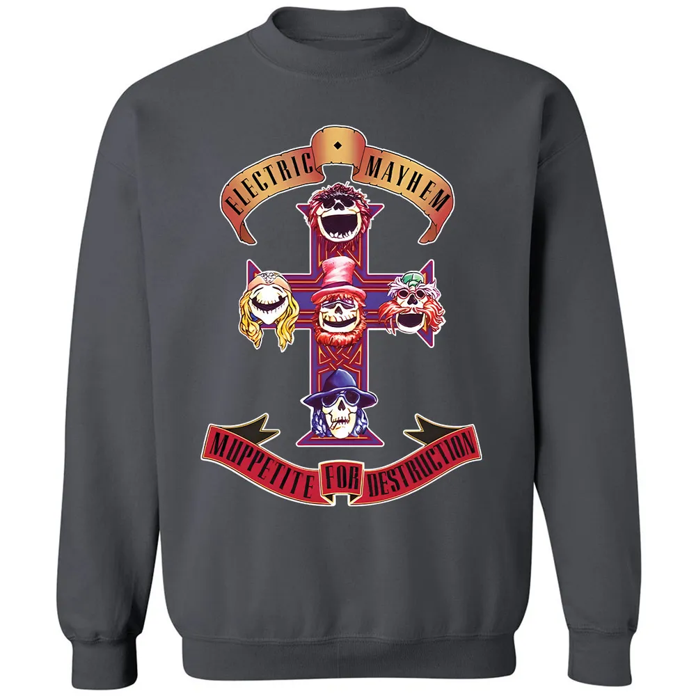 Classic Unisex Sweatshirt - QSDGEVQT - Charcoal - 7