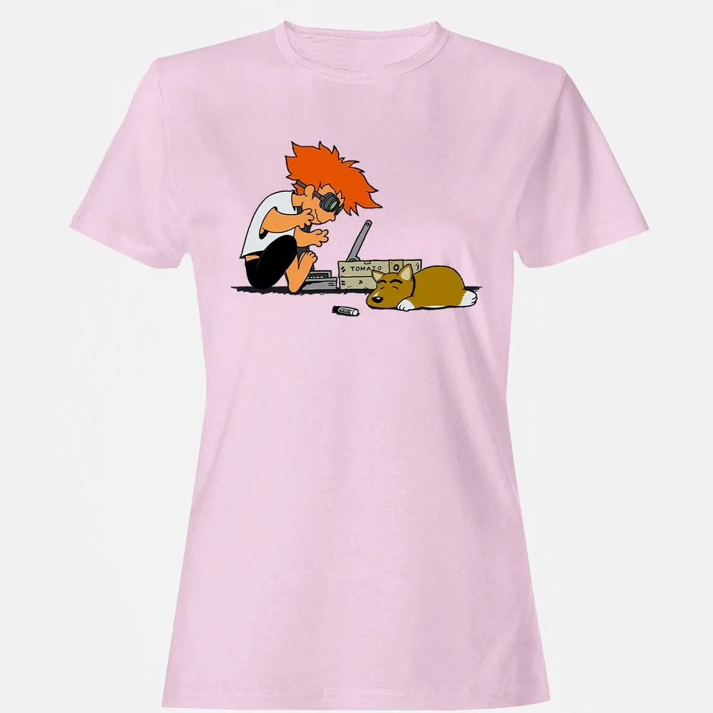 Women's T-Shirt - LX6C7821 - Light Pink - 9