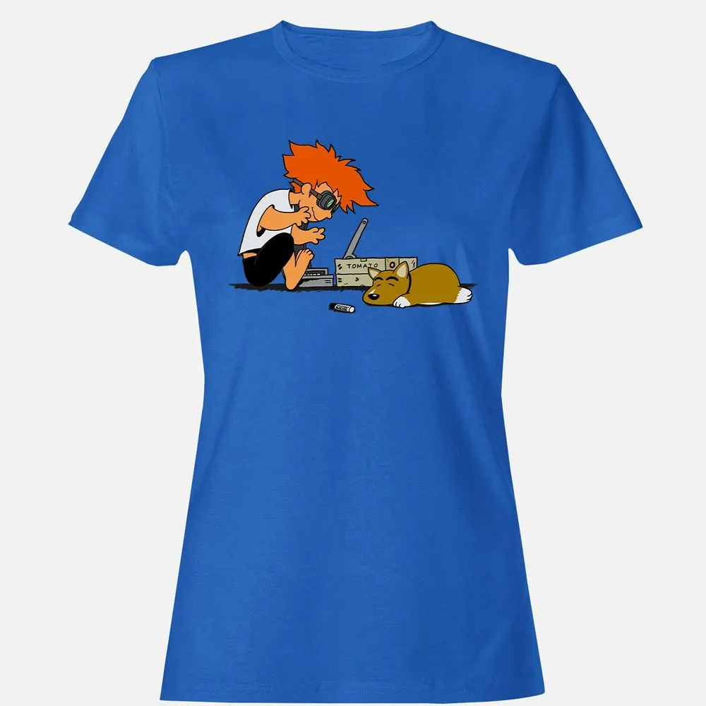 Women's T-Shirt - LX6C7821 - Royal - 14