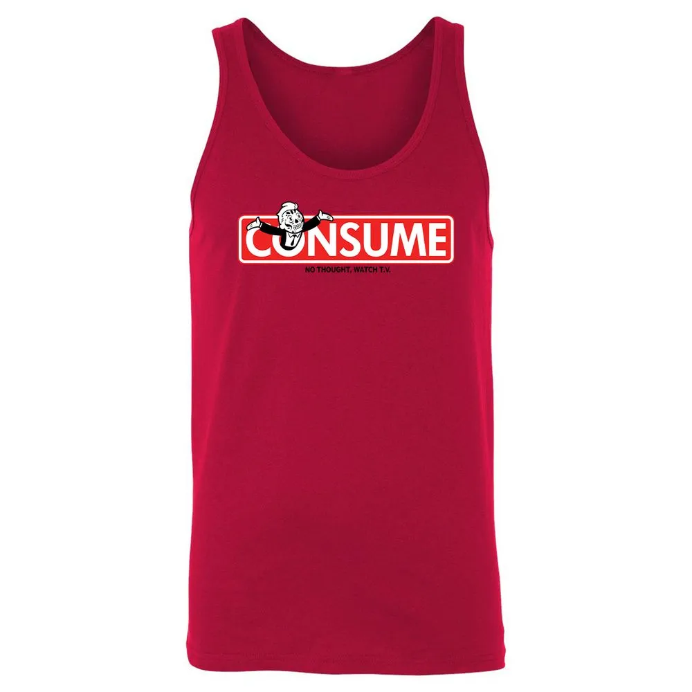 Unisex Jersey Tank - Z5UMUVQZ - Red - 11