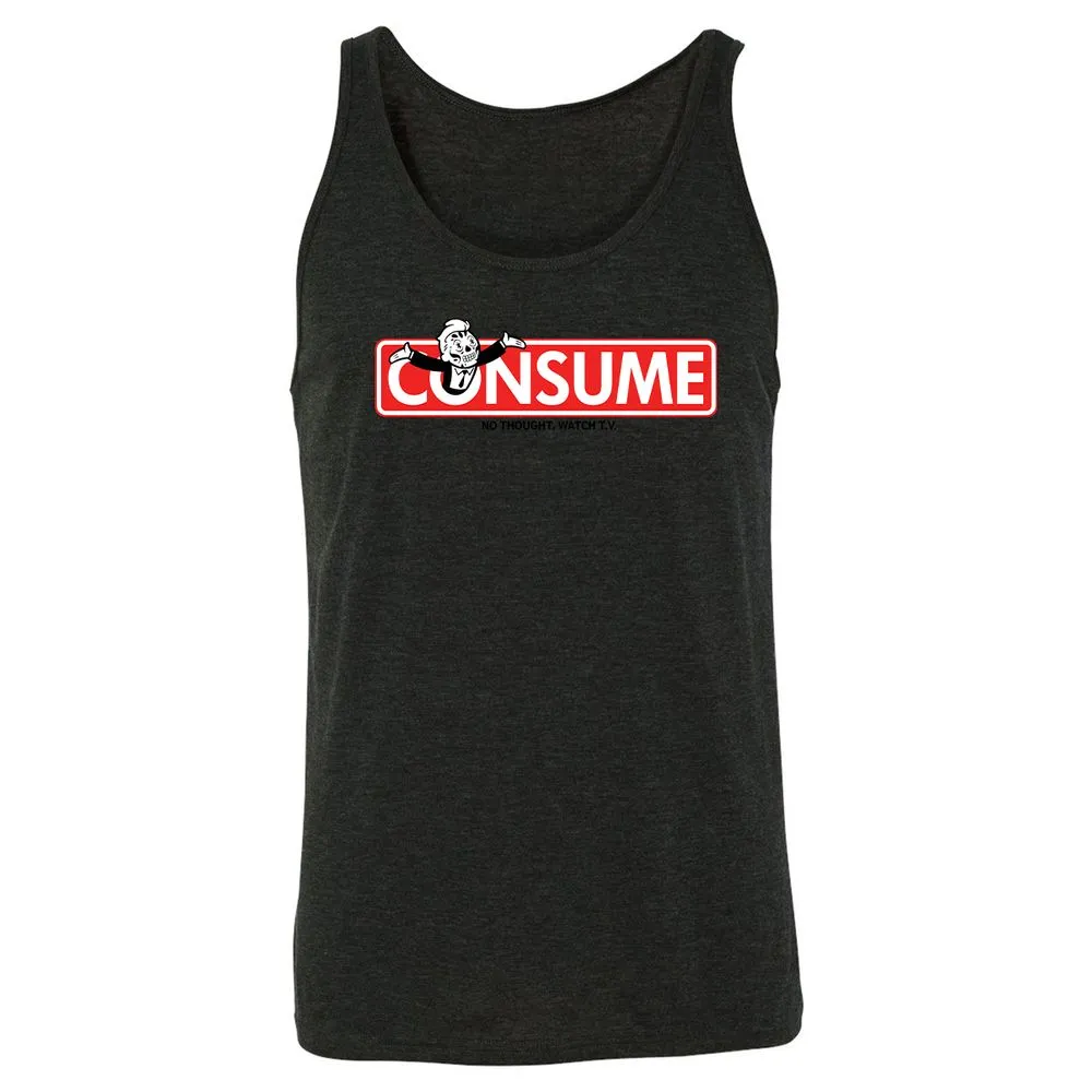 Unisex Jersey Tank - Z5UMUVQZ - Charcoal Black Triblend - 5