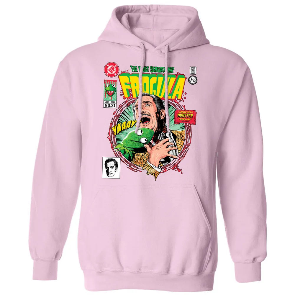 Classic Unisex Hoodie - DQ123HES - Light Pink - 3