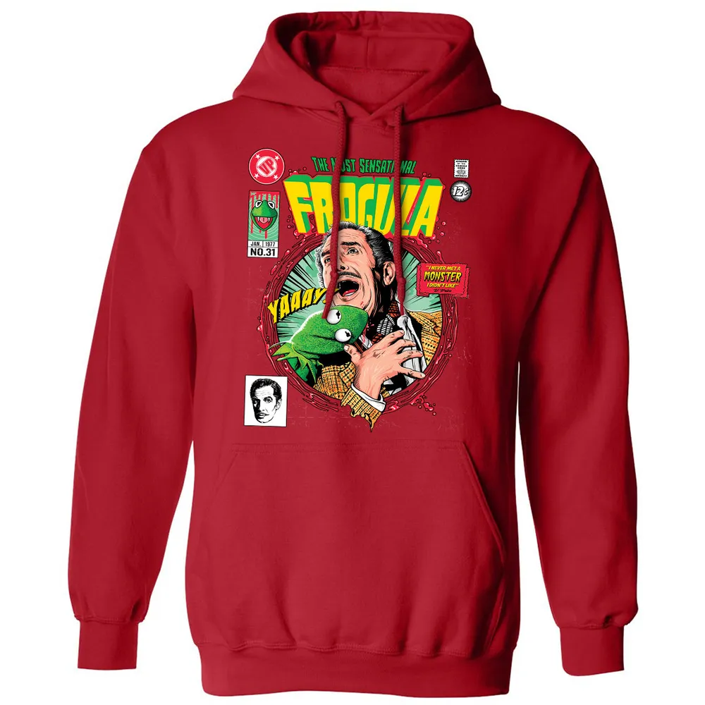 Classic Unisex Hoodie - DQ123HES - Red - 5