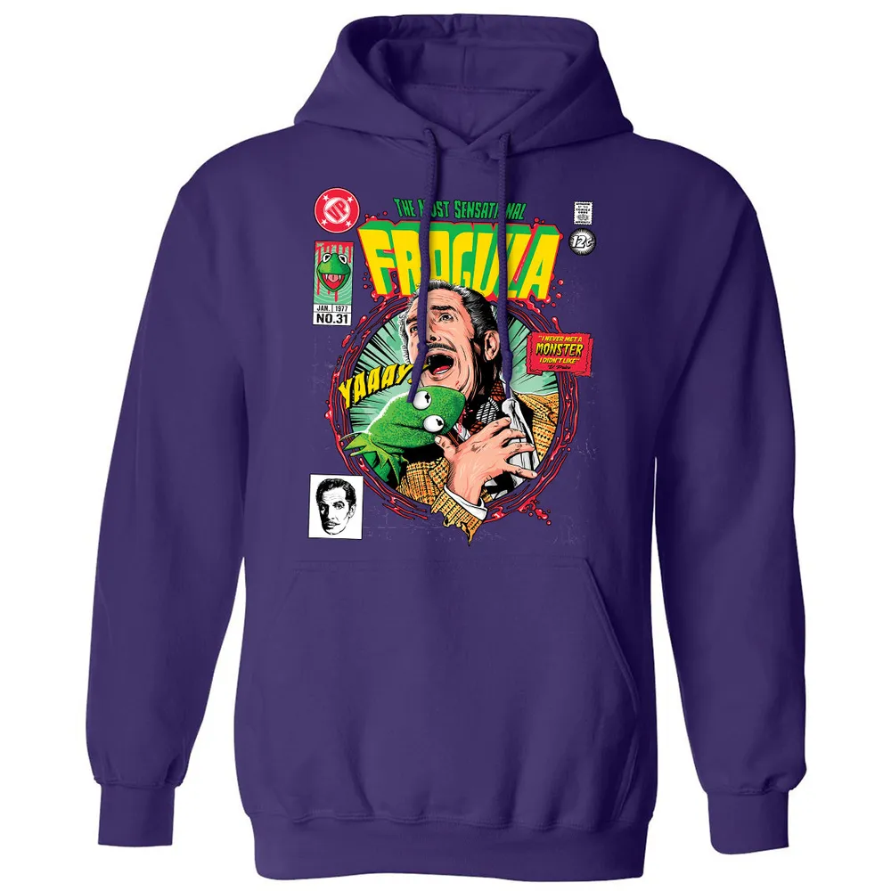 Classic Unisex Hoodie - DQ123HES - Purple - 6