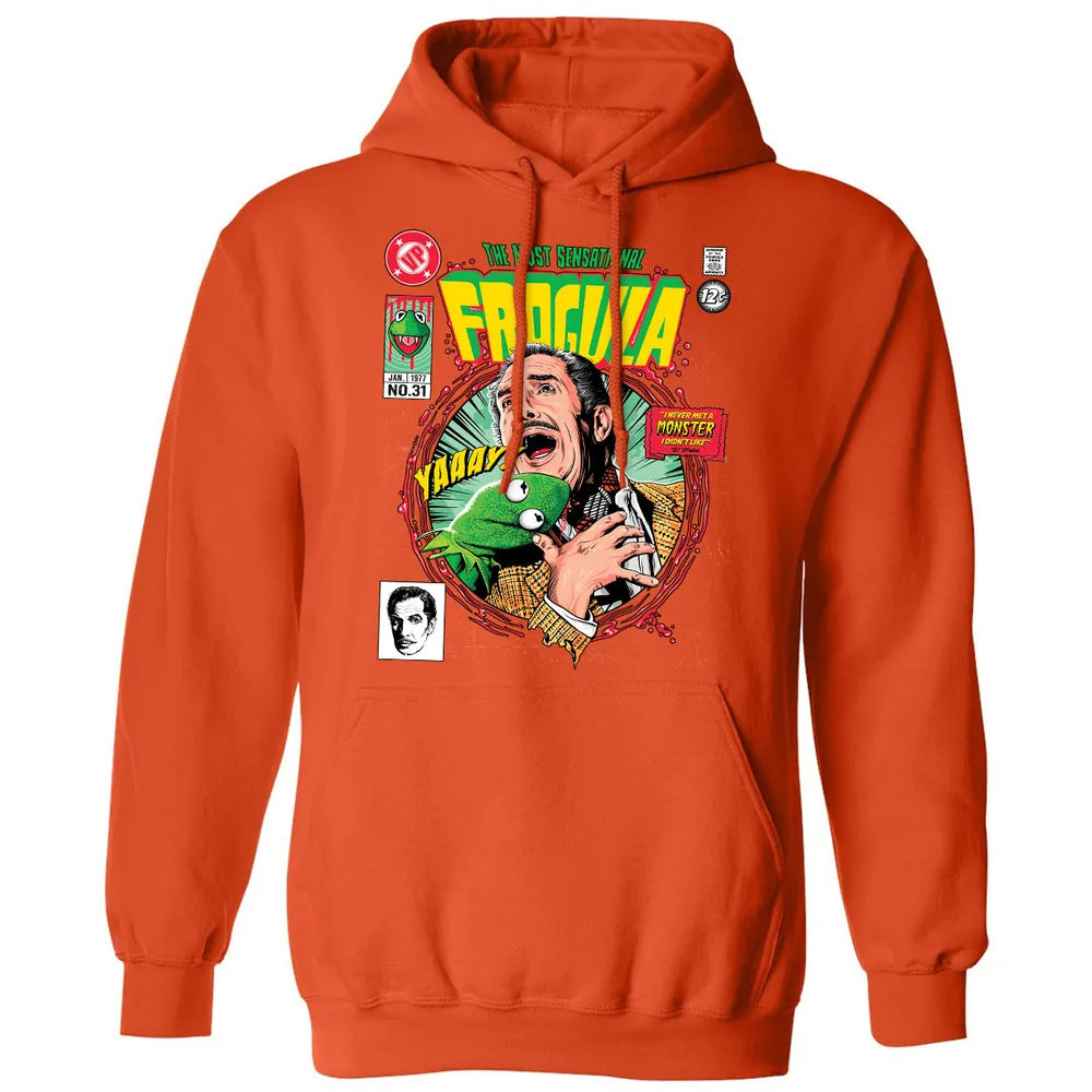 Classic Unisex Hoodie - DQ123HES - Orange - 10