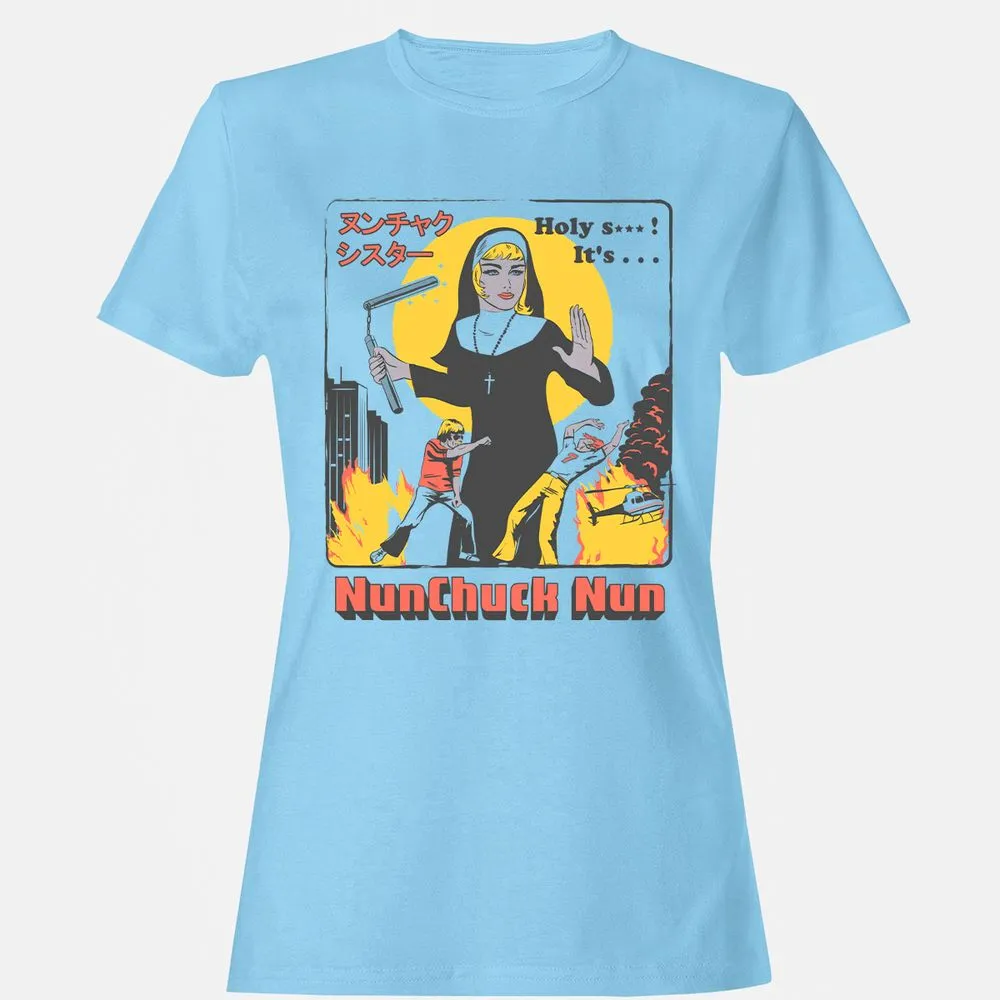Women's T-Shirt - H7G44PSB - Light Blue - 8