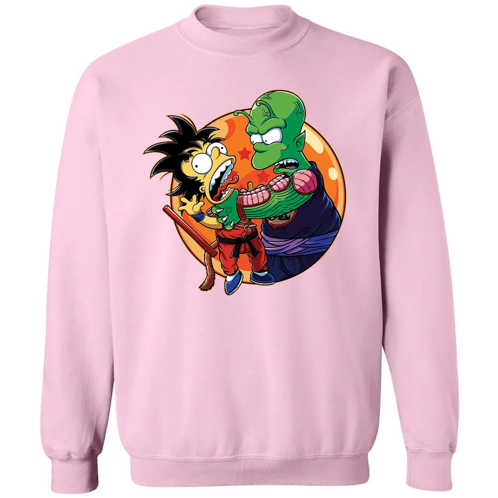 Classic Unisex Sweatshirt - AE9Q5X1D - Light Pink - 3