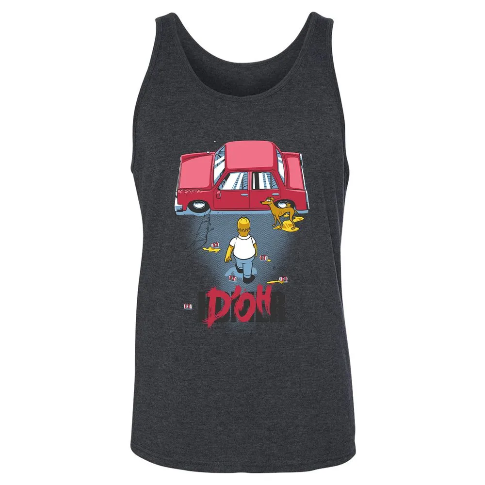 Unisex Jersey Tank - SUJK5QKJ - Dark Grey Heather - 6