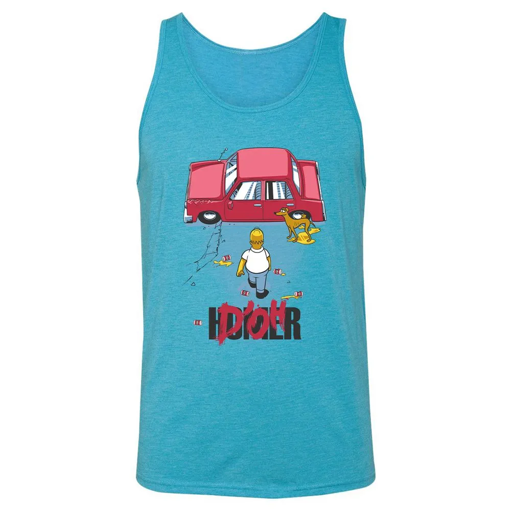 Unisex Jersey Tank - SUJK5QKJ - Aqua Triblend - 3