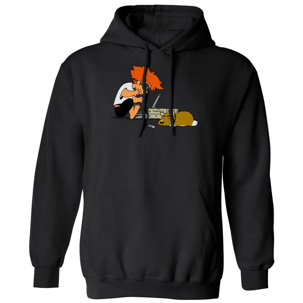 Classic Unisex Hoodie - Q1VA4LUJ - Black - 11